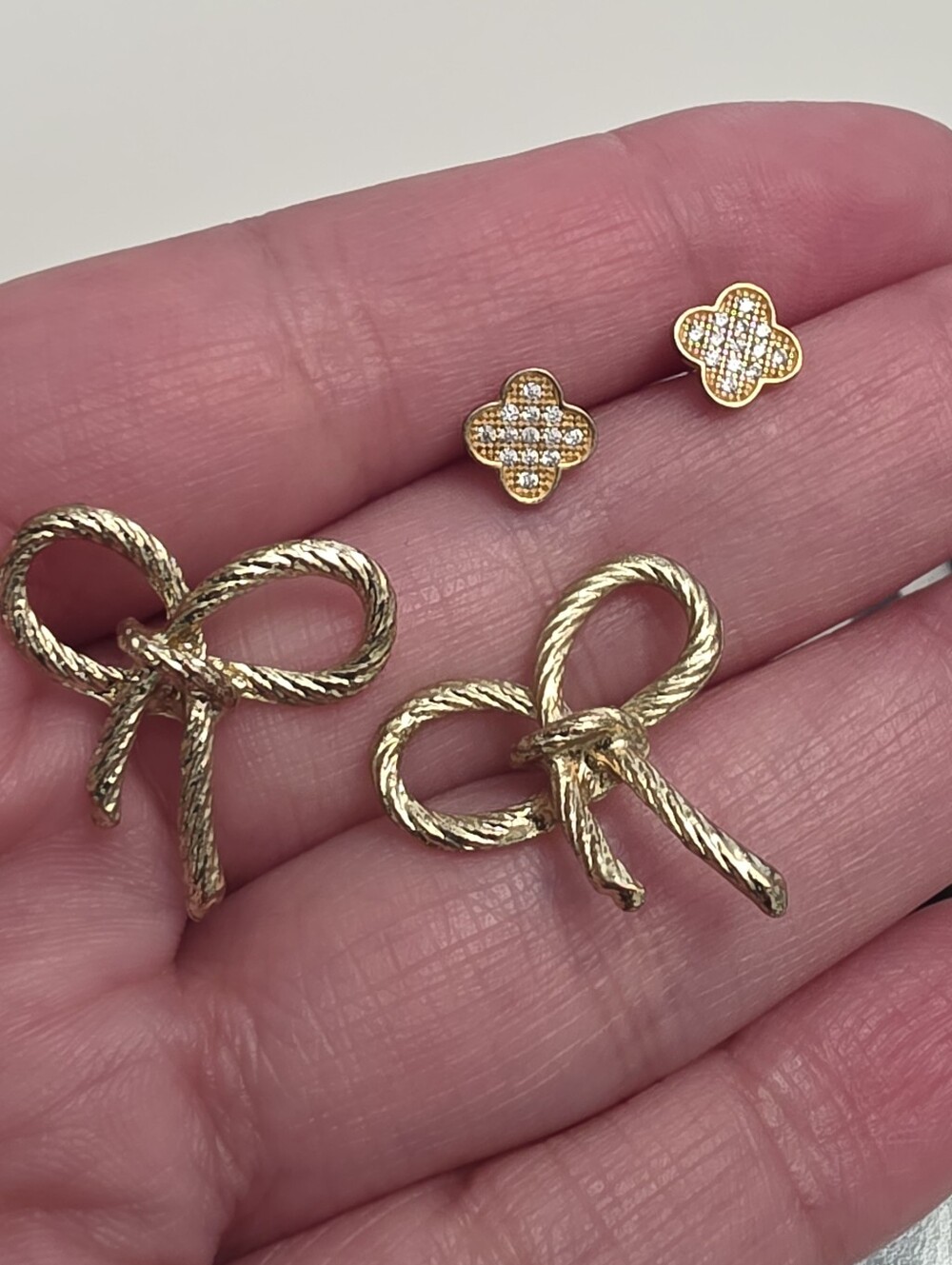 925 Sterling Silver Scrap & Wearable Bundle Estate Lot, 1 585/14kt Earring Back - Picture 7 of 12